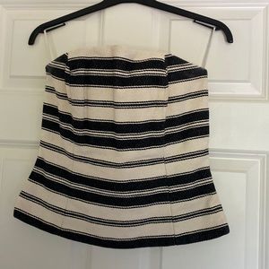 Josephine Sasso strapless top